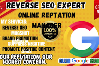 do reverse SEO online reputation management remove mugshot brand protection ORM