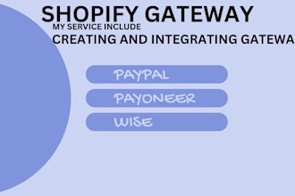 create and integrate stripe paypal square