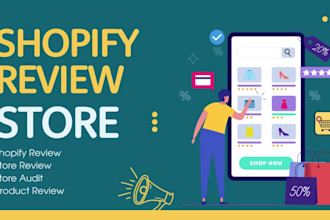 provide shopify review store review for improvement