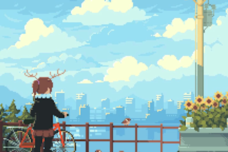 create pixel art lofi loop animations retro 8bit 16bit designs game assets