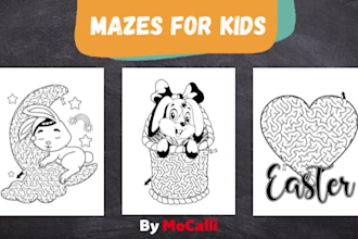 turn your images into mazes for children activity book