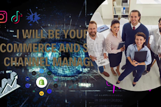 be your ecommerce and sales channel manager