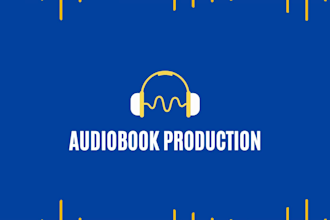edit and produce your audiobook