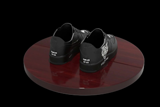 model 3d shoe, heels, slipper, boots and 3d rendering