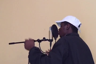 write and record an amapiano, dancehall, afrobeat song