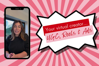 create UK based ugc ads and videos for the over 40s
