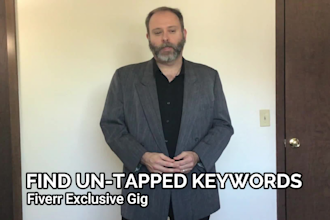 carry out un tapped SEO keyword research to rank your site