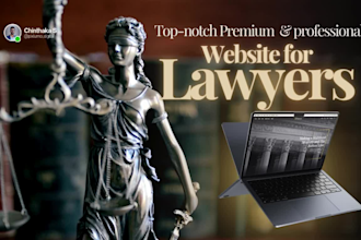 build professional SEO wordpress website for law firm, attorneys and lawyers