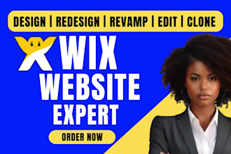 revamp wix website redesign wix website edit wix website revamp wix site clone