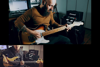 record amazing rock,pop,alternative electric guitar tracks