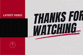 make youtube podcast intro outro video, and video opener