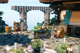 produce a minecraft server trailer