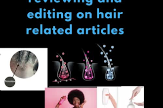 fact check and review hair care and hair loss articles
