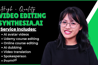 masterclass video editing udemy online course colossyan synthesia ai training