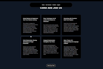 create beautiful full stack website for you react and node
