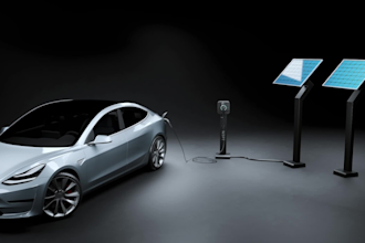 do solar panels 3d animated advertisement