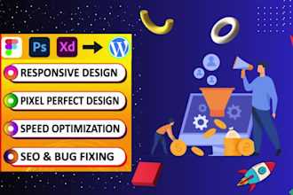 convert figma or xd to wordpress