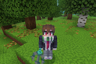 add expressions to your minecraft skin for actions and stuff