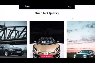 create landing page website full SEO custom
