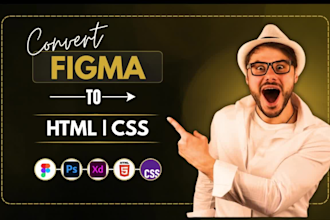 redesign your  PSD and figma into scalable react  code