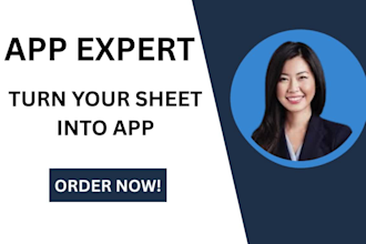 create no code app building, customer interface, integration,appsheet automation