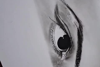 create a soulful and realistic handmade portrait for you