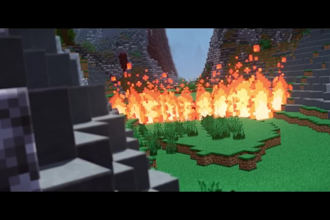 make a short minecraft animation for youtube shorts