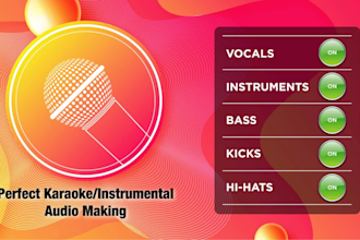 remove voice, vocals and boost the music