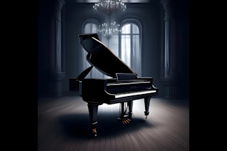 compose a solo piano cover of any song of your choice