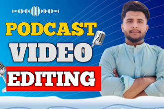 do riverside podcast, multicam events video editing for you