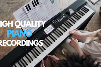 do any piano covers or loops for you, compose your song
