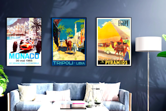 do professional poster upscale