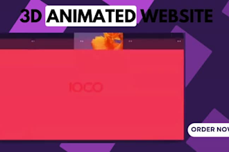 build 3d animated website using webgl css3 threejs gsap spine animation
