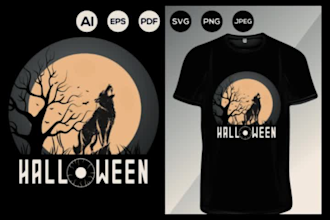 design custom and trendy t shirts for merch or pod