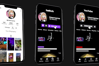 create a customized animation of your social networks
