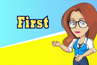 create your 2d character and make cartoon animations