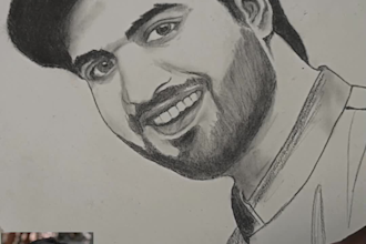 make custom handmade sketches, portraits and illustration
