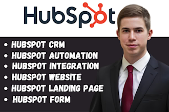 automate hubspot crm, hubspot workflow integration, hubspot landing page form