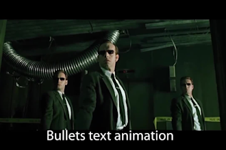do vfx motion graphics for your video project