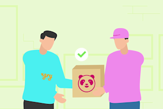create explainer food delivery app promo video ads