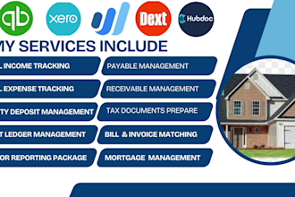 do property and real estate bookkeeping in quickbooks online
