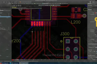 create pcb design, pcb layout,gerber, 3d model and step file