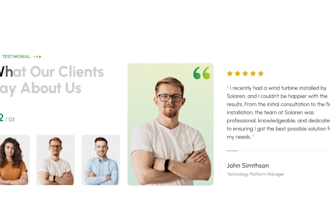 design a creative portfolio or business website