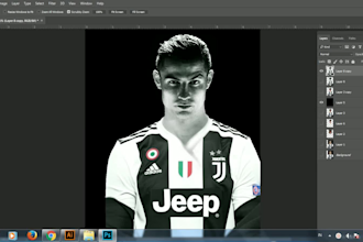 make a professional poster design of your idol artist from your idea