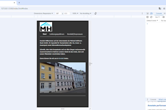 style your web application using HTML, CSS and javascript