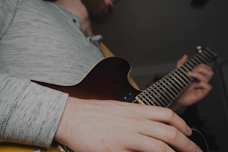 record electric guitar for your pop country song