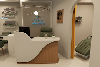 design beauty saloon, spa, hair saloon, interior