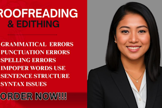 professionally edit and proofread your book, copy editing