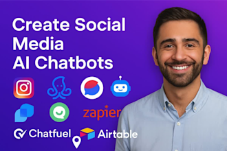 create social media ai chatbot instagram manychat dm automation lead automation