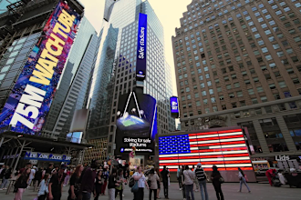 take professional photos and videos of your times square billboard ad in NYC